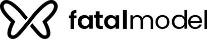 Logo Fatal Model - preto
